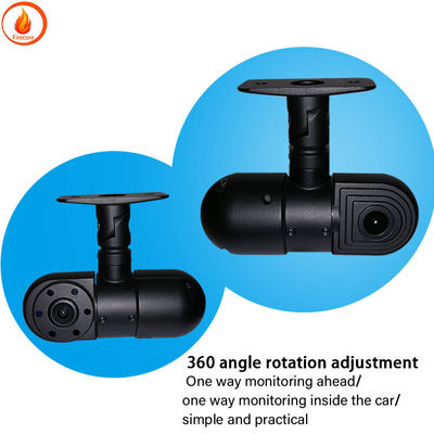 AHD Dual Car Camera คล้องรถยนต์ CMOS ความละเอียดสูง ภายในและภายนอก