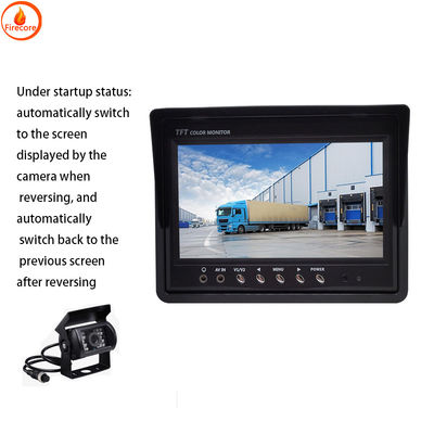 12V คล้องรถยนต์ 1080P คล้องรถบรรทุก มอนิเตอร์ 7 นิ้ว AHD ความละเอียดสูง