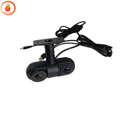 5V Dual Lens USB Dash Camera ติดตามมุมกว้าง ความละเอียด 1080P