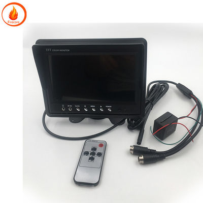 AHD 7 นิ้ว แอนดรอยด์ คาร์ Headrest มอนิเตอร์ แสดง 24V รูปกลับ