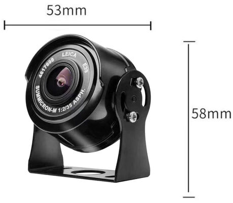 1080P รถบัสกล้องย้อนหลัง รถบรรทุก กันน้ํา กล้อง Cctv AHD ติดตาม