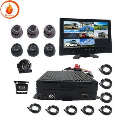 ระบบติดตามกล้องรถยนต์ที่กําหนดเอง HDMI 4 Way Car Video Recorder