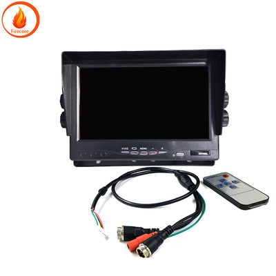 AHD 7 นิ้วรถยนต์มองหลัง Monitor ABS วัสดุ IP68 ระดับกันน้ํา
