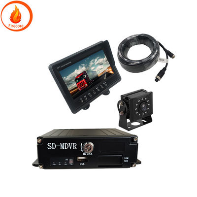 ระบบติดตามกล้องกล้องรถยนต์แบบ Desktop ABS 7 Inch Car Camera Set