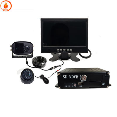 IP68K ระบบติดตามกล้องบนยานพาหนะ 3W Night Vision Reverse Image