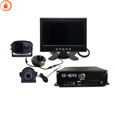 IP68K ระบบติดตามกล้องบนยานพาหนะ 3W Night Vision Reverse Image