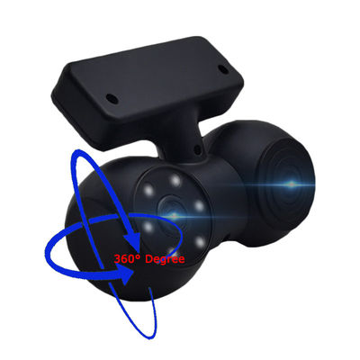 การออกแบบที่ได้รับสิทธิบัตร HP 1080P มินิ แดชแคม กล้องคู่ซ่อนสําหรับรถ Fisheye