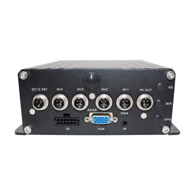 Advanced Driver Safety Alarm Assistance 4CH MDVR with WIFI GPS and Anti Collision System