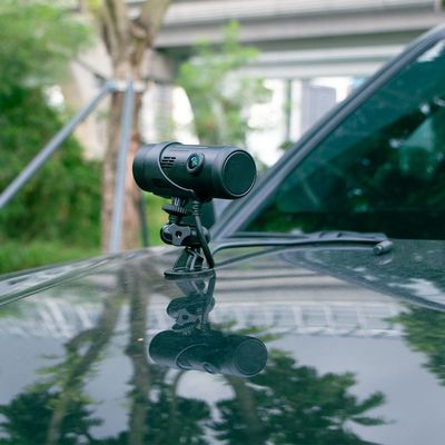 2MP 4G WIFI Remote Monitor Mini Dual Dashboard Camera DVR สําหรับจักรยานยนต์ด้วย GPS ADAS DMS BSD