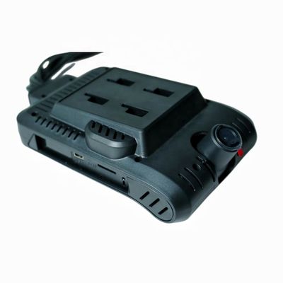 4CH CCTV AI GPS Dash Cam ระบบกล้อง DVR มือถือสําหรับรถเมล์แท็กซี่ 512G TF Card ADAS DSM 4G GPS